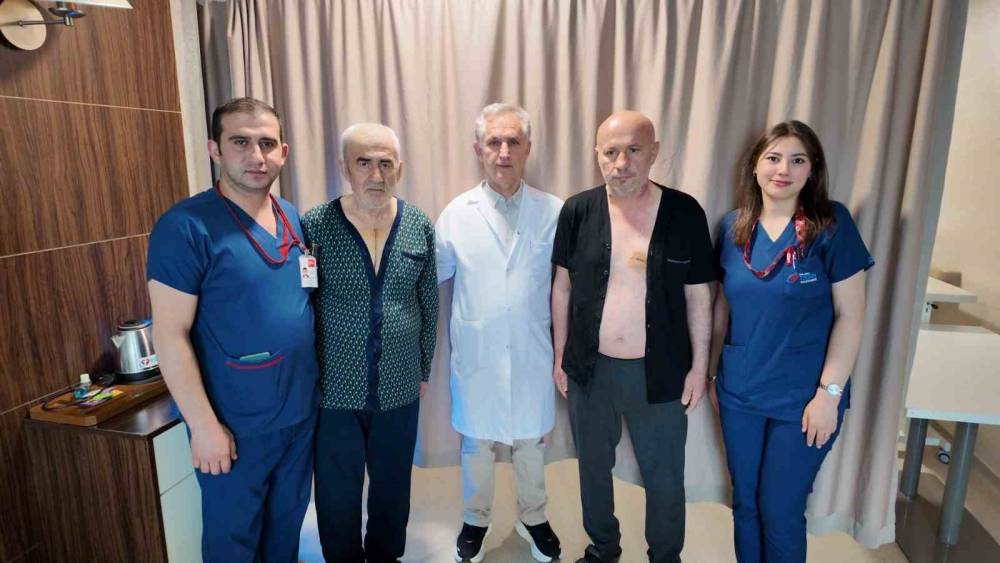 Kilometrelerce uzaklıktan Denizli&rsquo;ye gelen 2 hasta başarılı bypass ameliyatlarıyla sağlığına kavuştu
