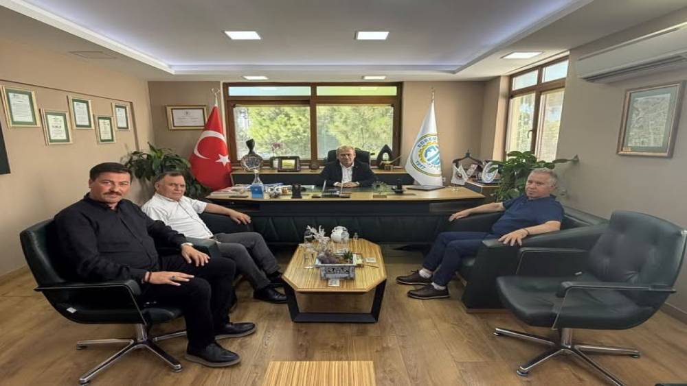 ETO ge&ccedil;miş d&ouml;nem başkanı Mehmet Ertaş&rsquo;tan Edremit Ticaret Odası&rsquo;na ziyaret

