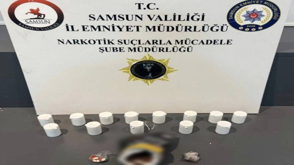 İlkadım&rsquo;da 5 bin 630 uyuşturucu hap ele ge&ccedil;irildi
