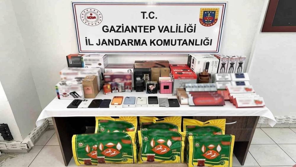 Gaziantep&rsquo;te 1 milyon TL değerinde ka&ccedil;ak &uuml;r&uuml;n ele ge&ccedil;irildi
