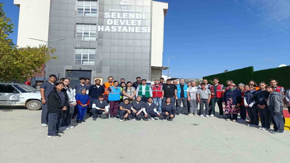 Selendi&rsquo;de ger&ccedil;ek gibi tatbikat
