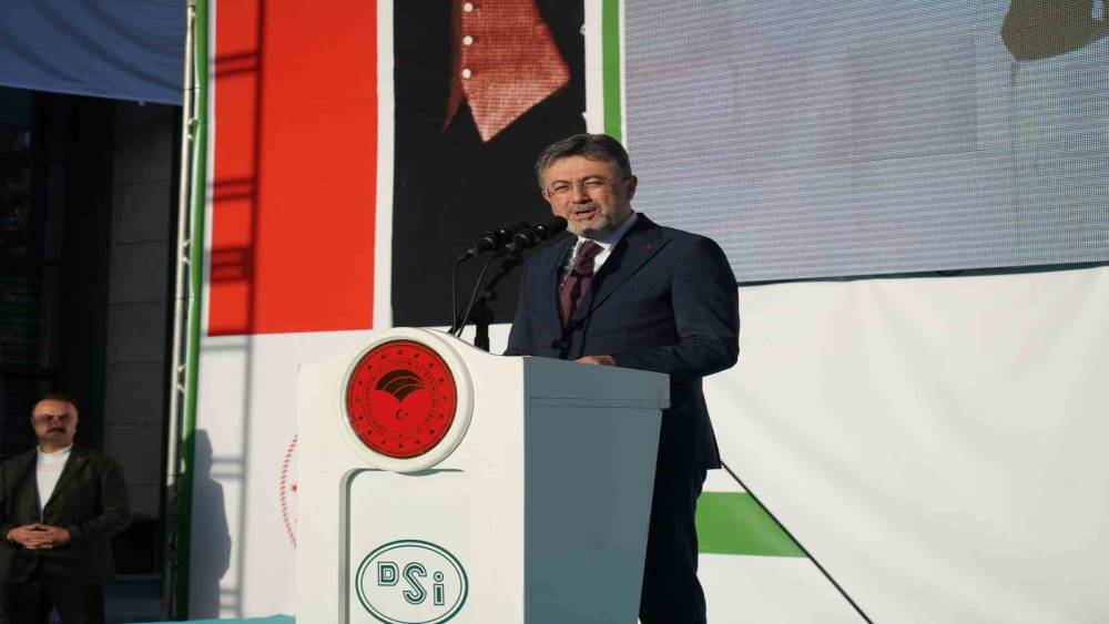 Bakan Yumaklı: "Hem enerji &uuml;retimi sağlayacak hem taşkın riskini azaltacak Andıraz Barajı i&ccedil;in yıl sonunda ihaleye &ccedil;ıkacağız"
