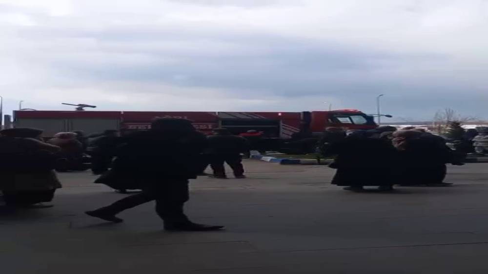 Ağrı&rsquo;da hastanede yangın paniği
