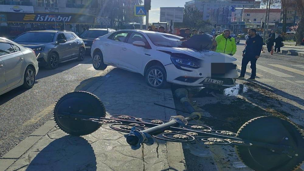 Van&rsquo;da trafik kazası: 1 yaralı
