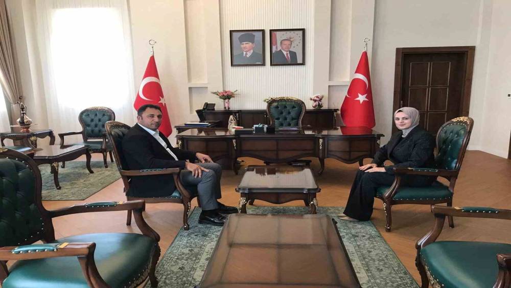 Cengiz&rsquo;den Kaymakam Bayguş&rsquo;a hayırlı olsun ziyareti
