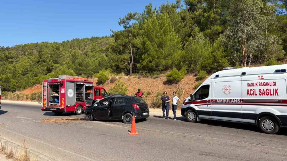Fethiye&rsquo;deki kazada bir kişi hayatını kaybetti
