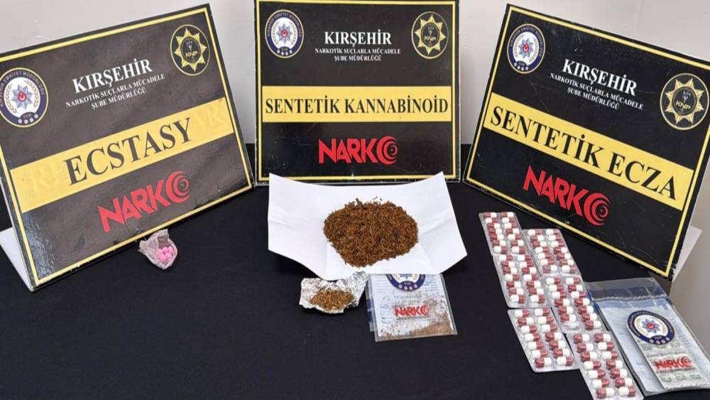 Kırşehir&rsquo;de uyuşturucu operasyonu: 1 tutuklama
