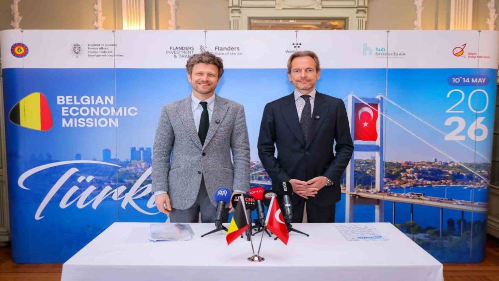 Bel&ccedil;ika Ekonomik Misyonu T&uuml;rkiye ziyareti &ouml;ncesi basın toplantısı d&uuml;zenledi
