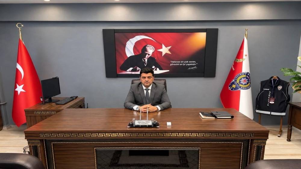 Hayrabolu İl&ccedil;e Emniyet M&uuml;d&uuml;r&uuml; Yige g&ouml;revine başladı
