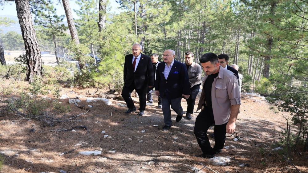 Vali K&ouml;şer, &Ccedil;ameli&rsquo;nde devam eden projeleri yerinde inceledi
