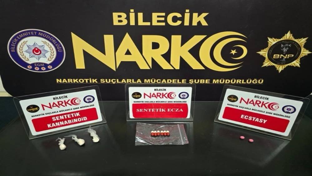 Bilecik&rsquo;te uyuşturucu operasyonu: 4 ş&uuml;pheli yakalandı
