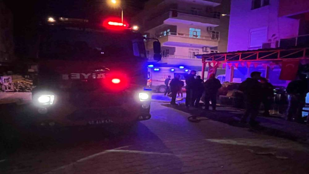 Yatağan&rsquo;da bir bisiklet tamirhanesinde yangın paniği
