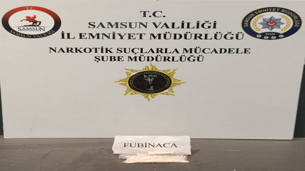 Samsun&rsquo;da uyuşturucu operasyonunda 1 g&ouml;zaltı
