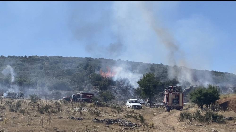 Arıcının t&uuml;ts&uuml;s&uuml; ormanı yaktı
