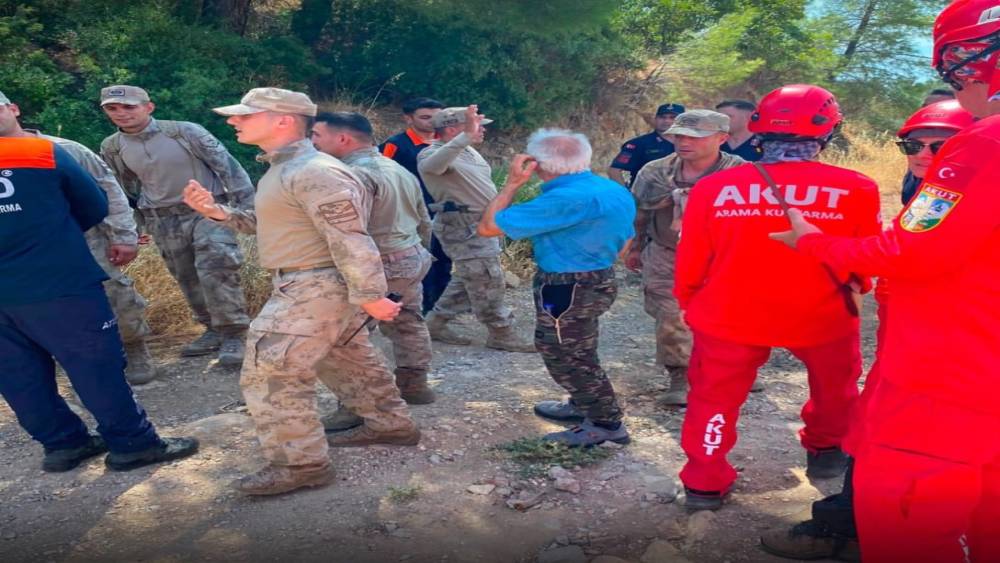 Ayvacık&rsquo;ta kaybolan alzaymır hastası bulundu
