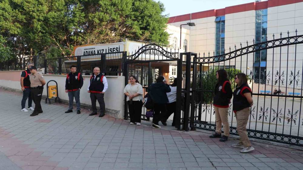 Adana&rsquo;da bin 104 okulda g&uuml;venlik denetimi ger&ccedil;ekleştirildi
