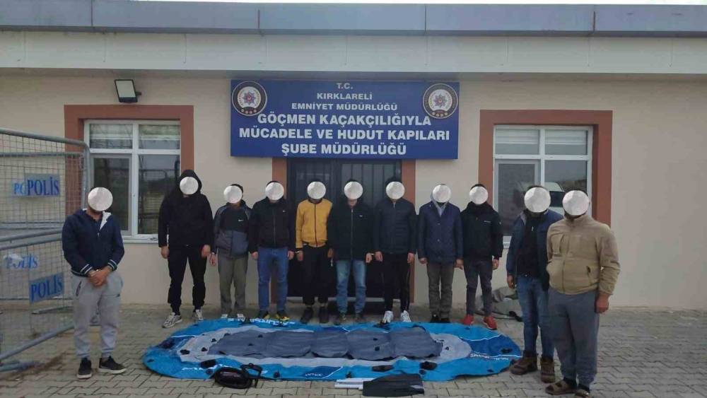 Babaeski&rsquo;de g&ouml;&ccedil;men ka&ccedil;ak&ccedil;ılığı operasyonu: 3 tutuklama
