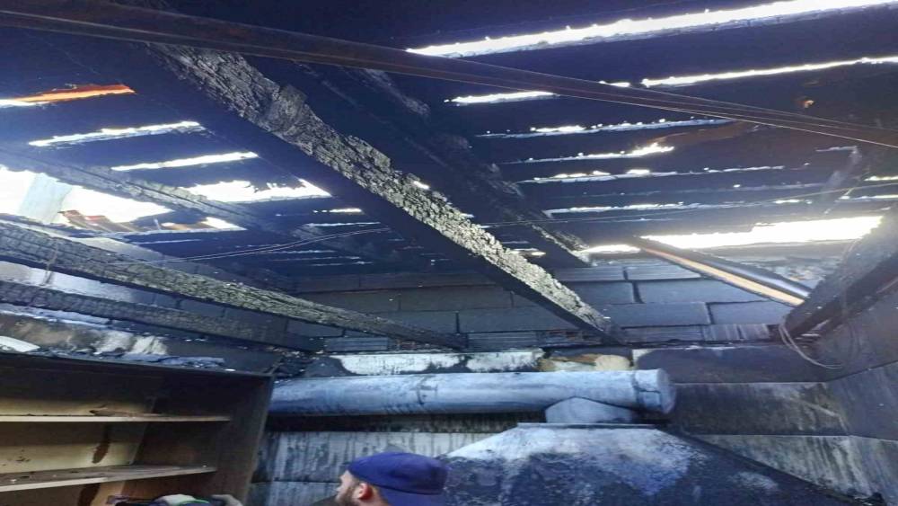 Kapaklı&rsquo;da lokanta yangını
