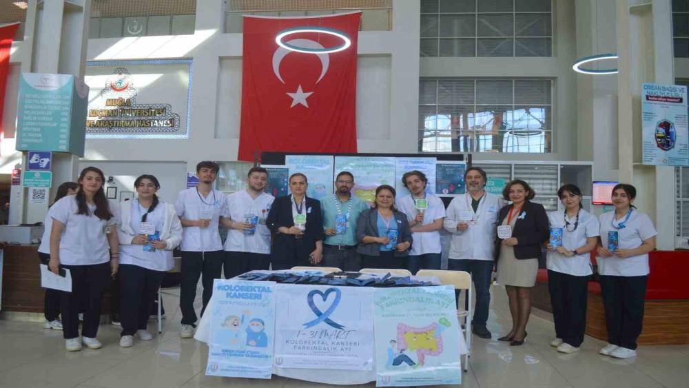 Muğla&rsquo;da kolorektal kanser i&ccedil;in bilgilendirme yapıldı
