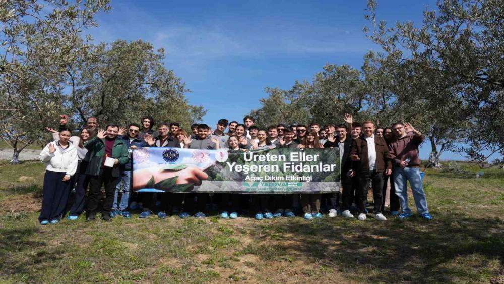 Yalova OSB&rsquo;de "&Uuml;reten Eller, Yeşeren Fidanlar" etkinliği
