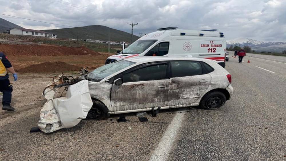 Malatya&rsquo;da iki ayrı kaza: 3 yaralı
