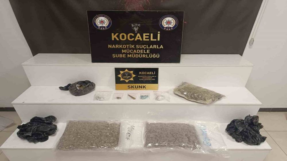 Kocaeli&rsquo;de kilolarca skunk ele ge&ccedil;irildi
