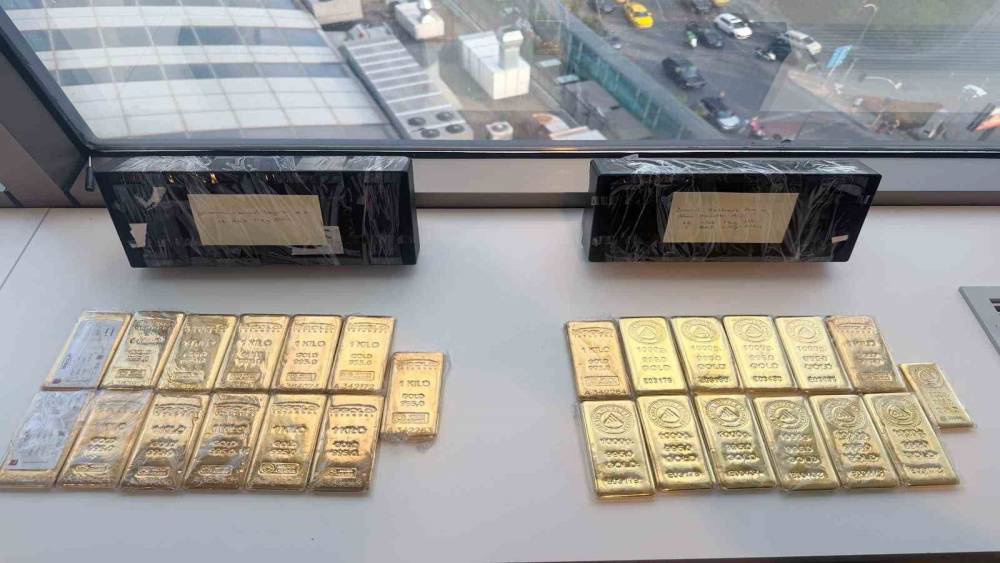 Dinamikpay operasyonunda 25,5 kilo altın ele ge&ccedil;irildi
