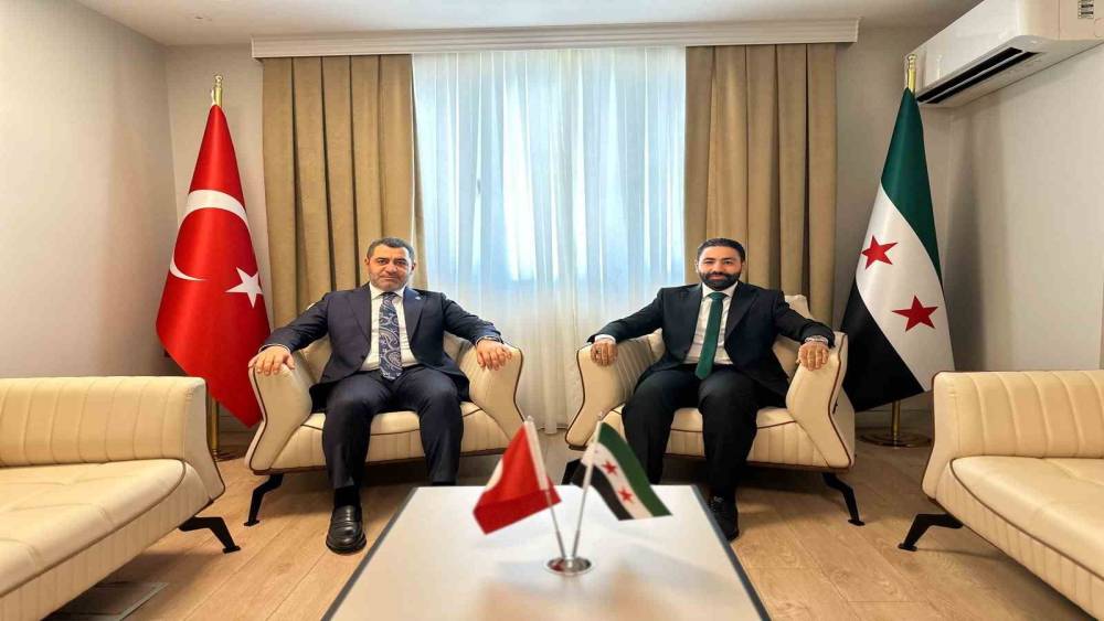 Bozgeyik&rsquo;ten Suriye Başkonsolosluğu&rsquo;na &rsquo;hayırlı olsun&rsquo; ziyareti
