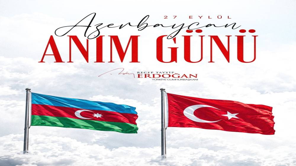 Cumhurbaşkanı Erdoğan: "Karabağ Azerbaycan toprağıdır, sonsuza kadar da &ouml;yle kalacaktır"
