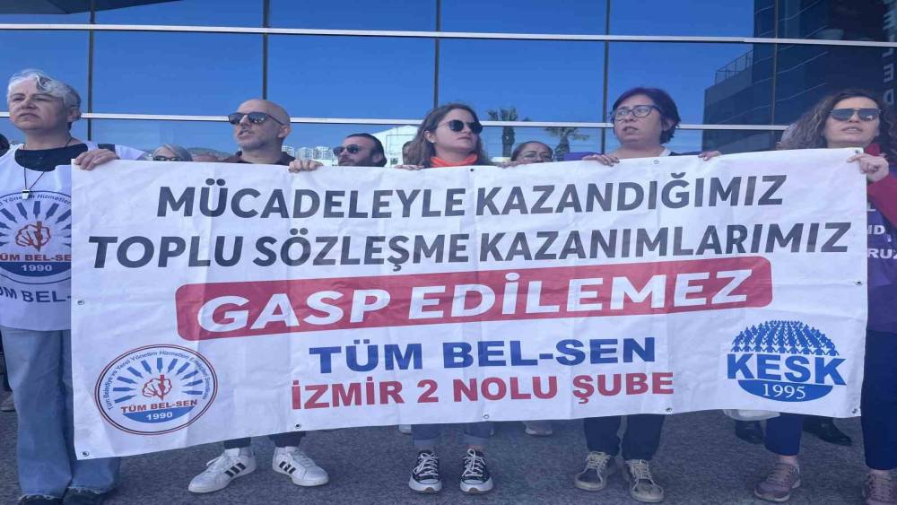 İzmir&rsquo;de TİS krizi; Memurlar anlaşmazlık halinde CHP il binasına y&uuml;r&uuml;yecek
