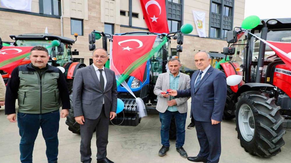 Ordu&rsquo;da ORK&Ouml;Y kredisi kapsamında hak sahiplerine ara&ccedil;ları teslim edildi
