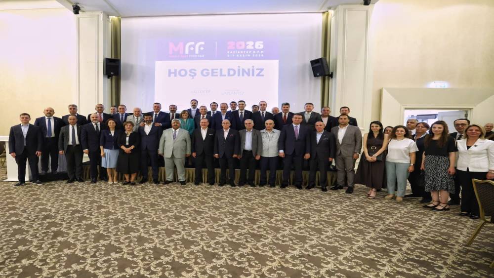Gaziantep gıda sekt&ouml;r&uuml; ve MFF Ortadoğu Gıda Fuarı ortak akıl buluşması ger&ccedil;ekleştirildi
