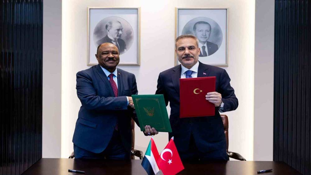 Bakan Fidan, Sudan Dışişleri ve Uluslararası İşbirliği Bakanı Salem ile g&ouml;r&uuml;şt&uuml;
