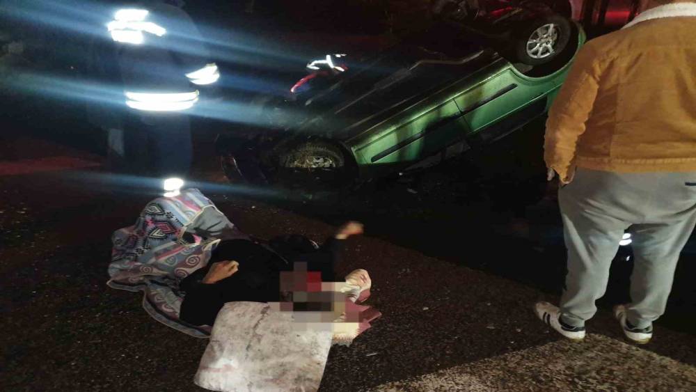 Yozgat&rsquo;ta meydana gelen kazada 2 kişi yaralandı
