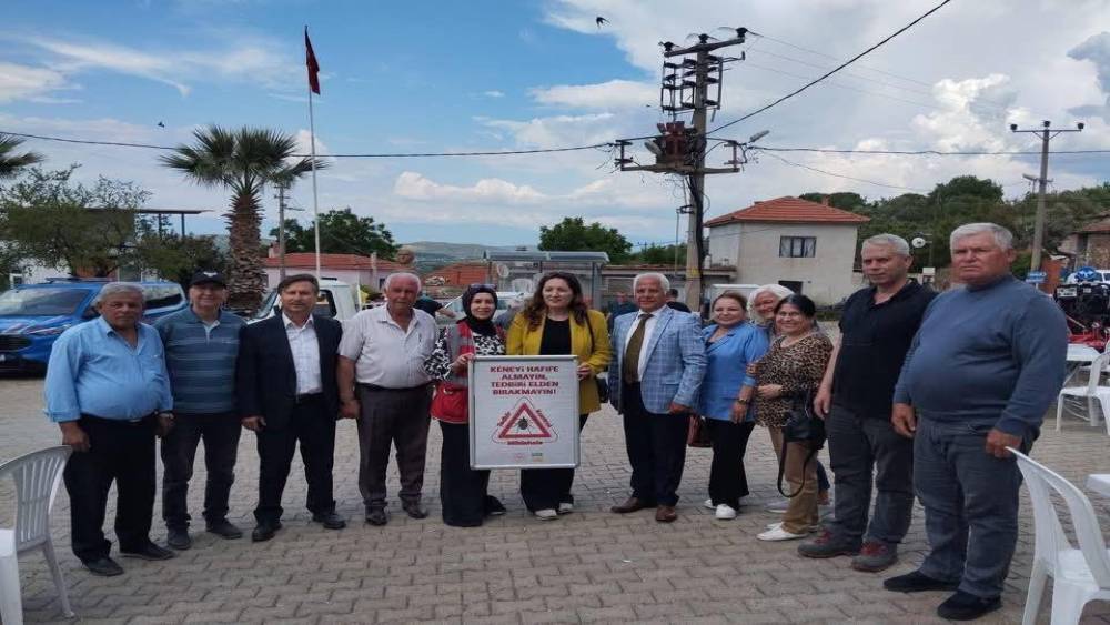 Burhaniye&rsquo;de Kırım Kongo Kanamalı Ateşi farkındalık &ccedil;alışması başlatıldı
