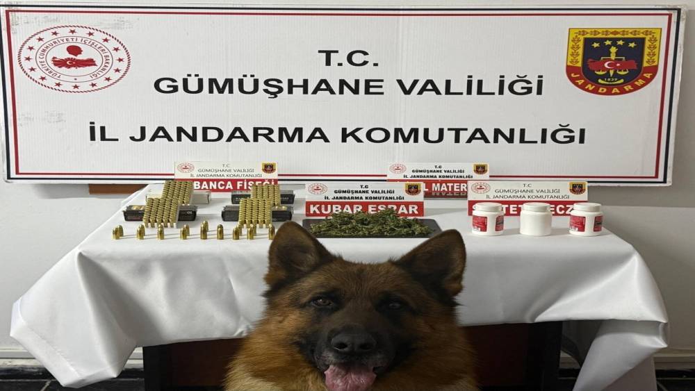 G&uuml;m&uuml;şhane&rsquo;de uyuşturucu operasyonu
