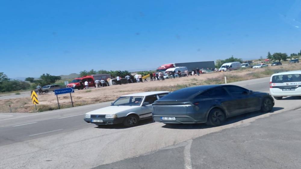 Nevşehir&rsquo;de trafik kazası: 4 yaralı
