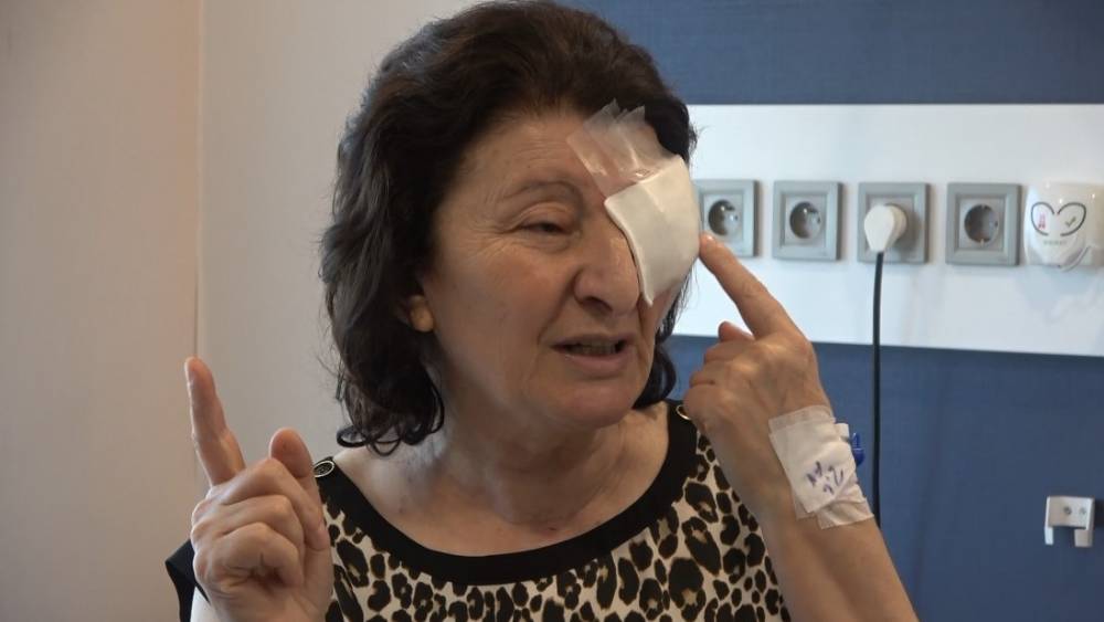 Torunlarını g&ouml;rebilmek i&ccedil;in kornea nakli oldu
