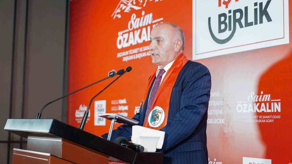 ETSO Başkanı Saim &Ouml;zakalın yeniden adaylığını a&ccedil;ıkladı: "Başladığımız işi yarım bırakmayız"
