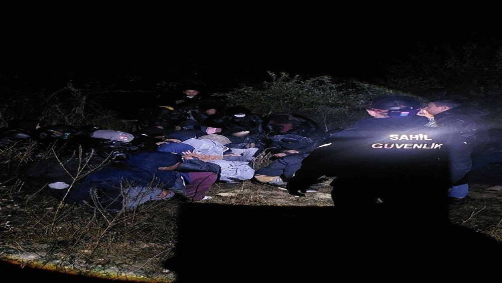 &Ccedil;anakkale&rsquo;de 31 ka&ccedil;ak g&ouml;&ccedil;men yakalandı
