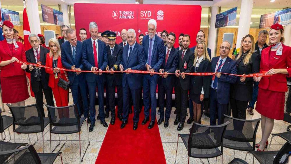 Türk Hava Yolları’nın en uzun rotası olan Sidney’e ilk uçuş gerçekleşti
