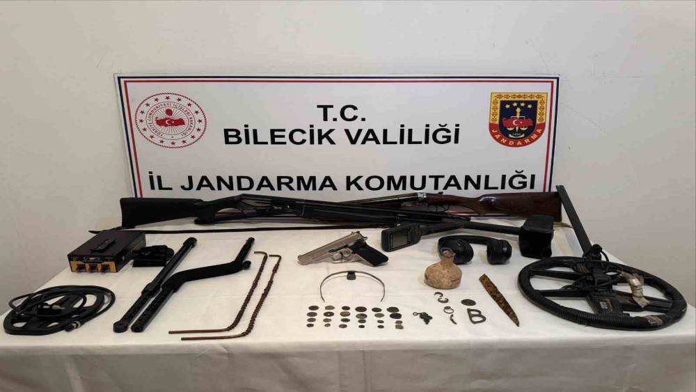 Bilecik&rsquo;te tarihi eser ka&ccedil;ak&ccedil;ılığına darbe
