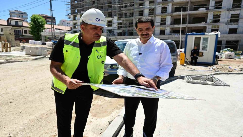 Başkan Taşkın rezerv alanında incelemede bulundu
