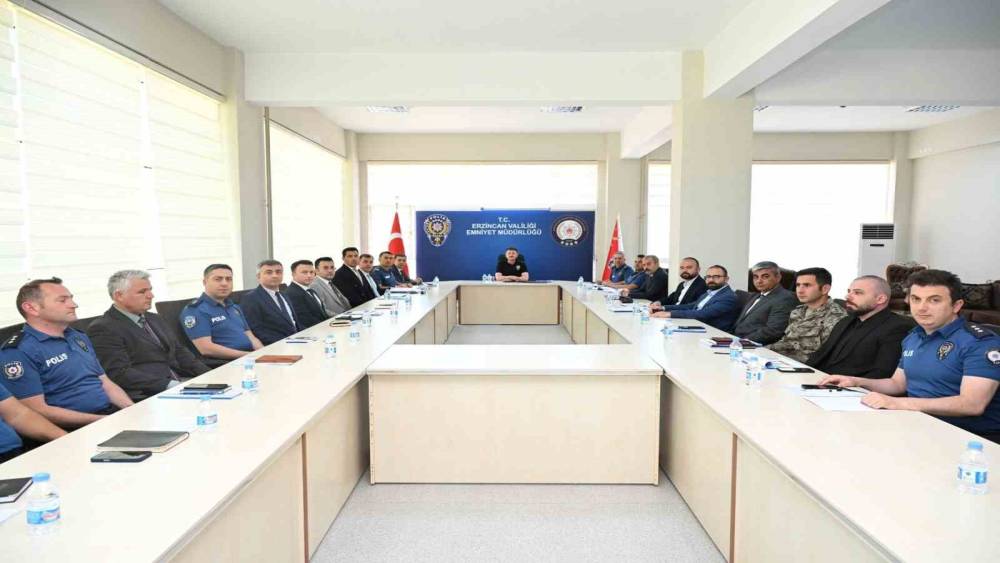 Erzincan&rsquo;da NATO Zirvesi &ouml;ncesi g&uuml;venlik toplantısı yapıldı
