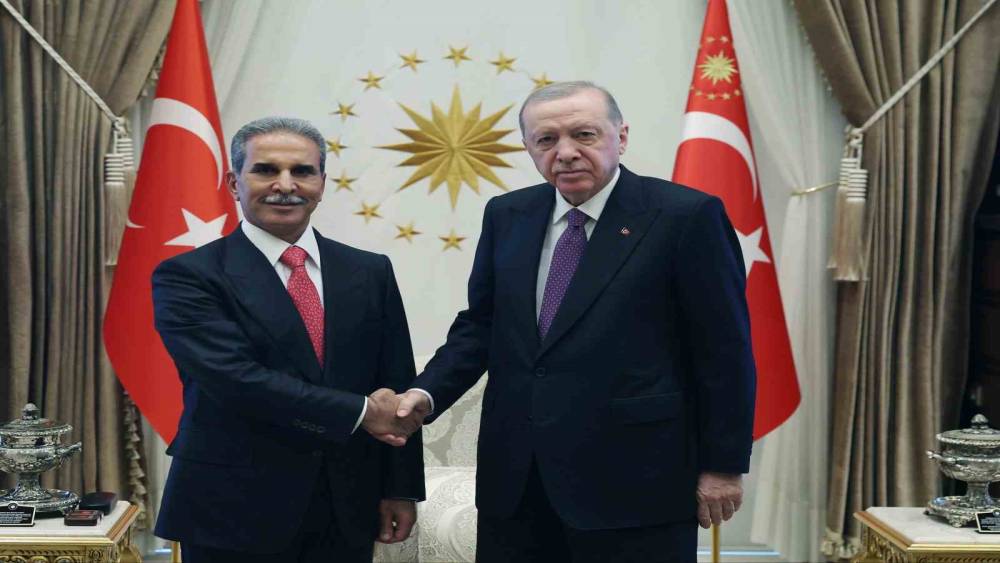 Cumhurbaşkanı Erdoğan Irak Y&uuml;ksek Yargı Konseyi Başkanı Zeydan&rsquo;ı kabul etti
