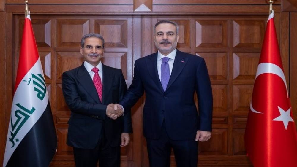 Bakan Fidan, Irak Y&uuml;ksek Yargı Konseyi Başkanı Zeydan&rsquo;ı kabul etti
