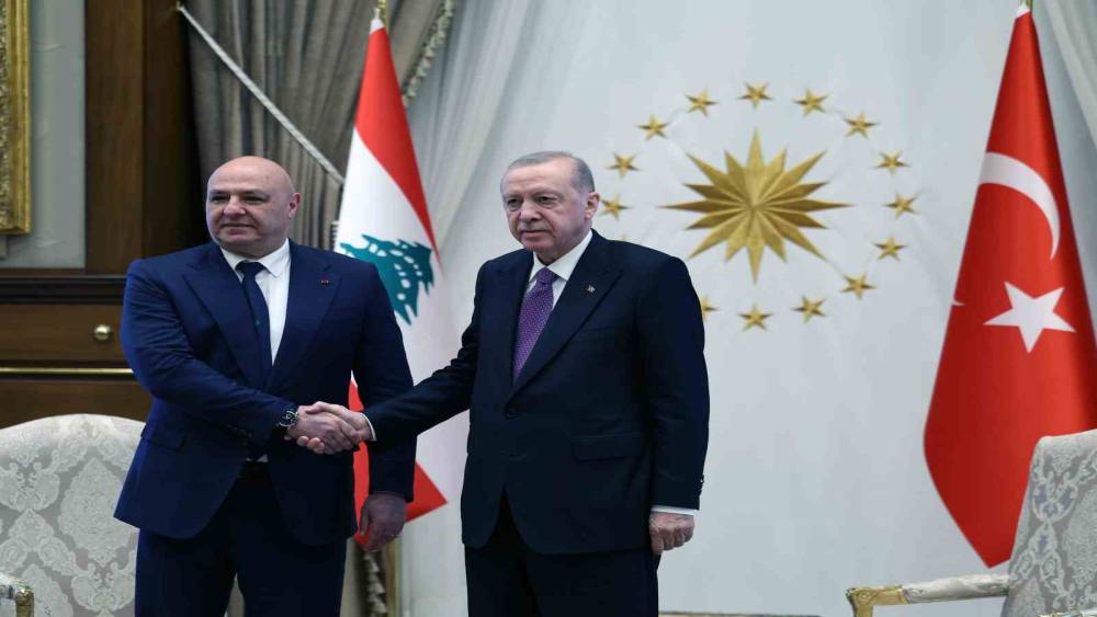 Cumhurbaşkanı Erdoğan: "G&uuml;venlik bağlamında L&uuml;bnan Silahlı Kuvvetleri&rsquo;ne desteğimiz s&uuml;recek"
