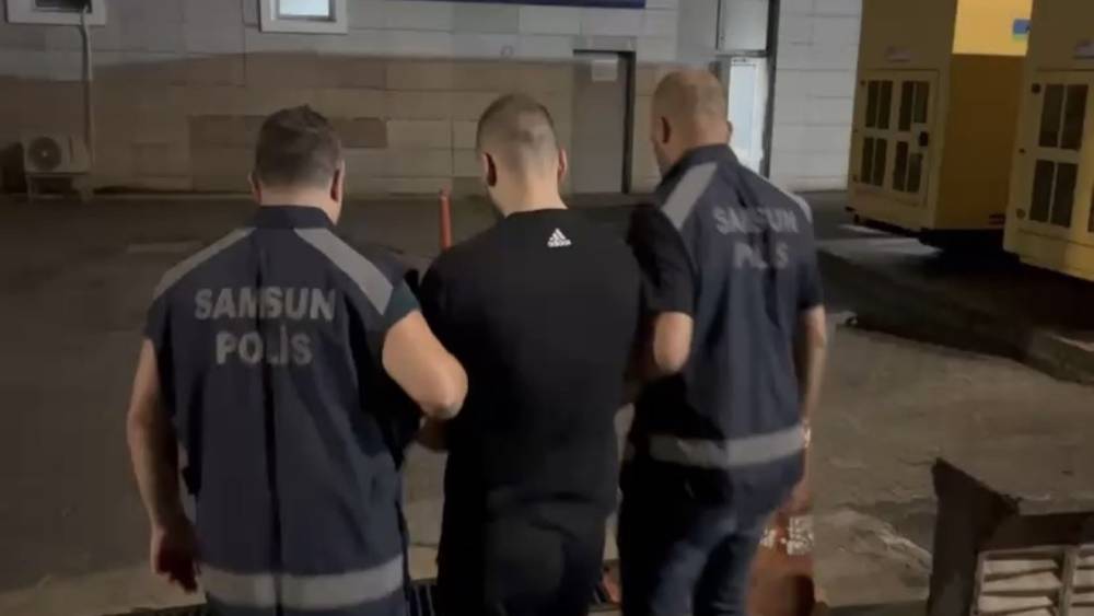 Samsun&rsquo;da 9 yıl 5 ay hapis cezası bulunan h&uuml;k&uuml;ml&uuml; yakalandı
