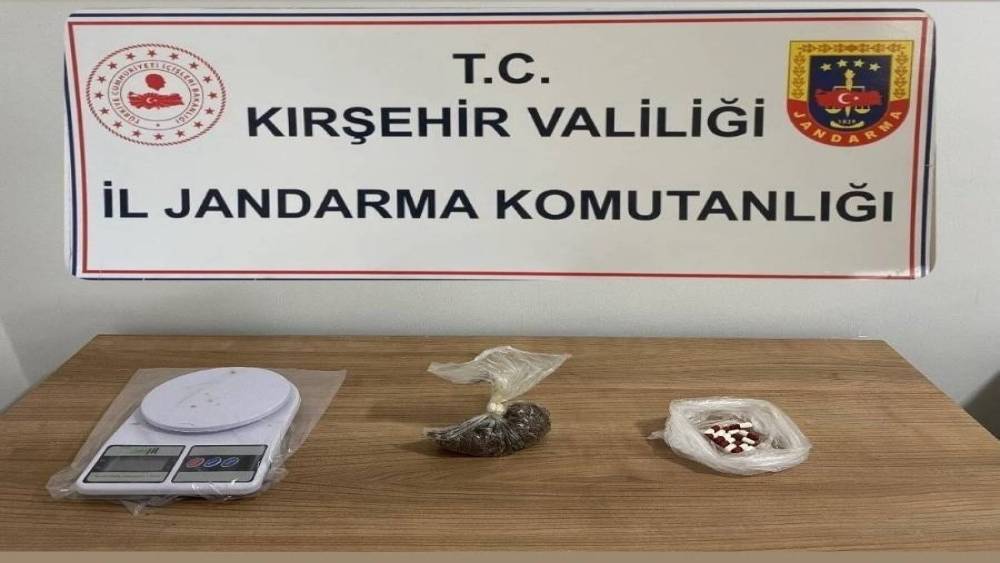 Kırşehir&rsquo;de uyuşturucu operasyonu
