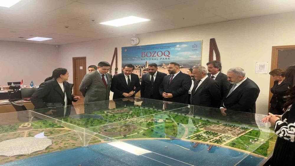 Sorgun Belediye Başkanı Ekinci, Kazakistan&rsquo;da Bozok &Ouml;ren Yeri&rsquo;ni ziyaret etti
